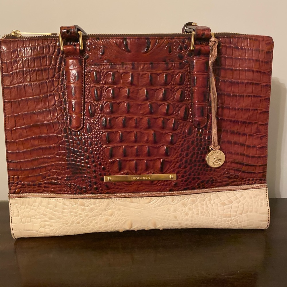 Brahmin Leather Tote